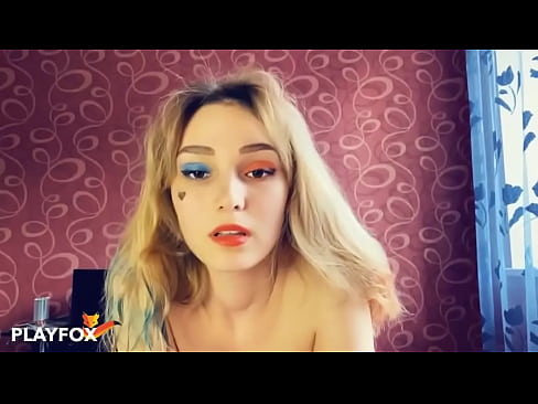 ❤️ Cermin mata realiti maya ajaib memberi saya seks dengan Harley Quinn ❤ Video persetan  pada kami ﹏