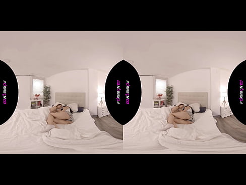 ❤️ PORNBCN VR Dua lesbian muda bangun miang dalam realiti maya 4K 180 3D Geneva Bellucci Katrina Moreno ❤ Video persetan pada kami ﹏